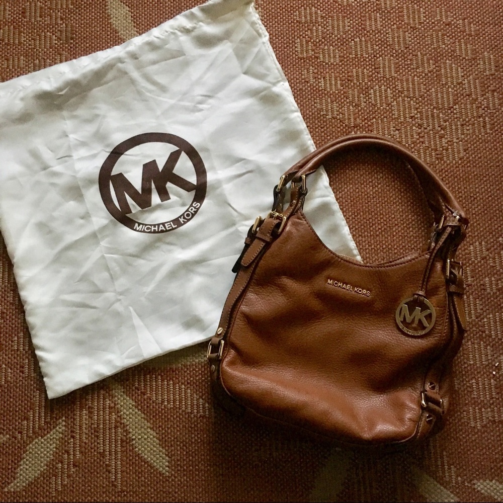 Michael Kors Bedford Shoulder Bag Brown